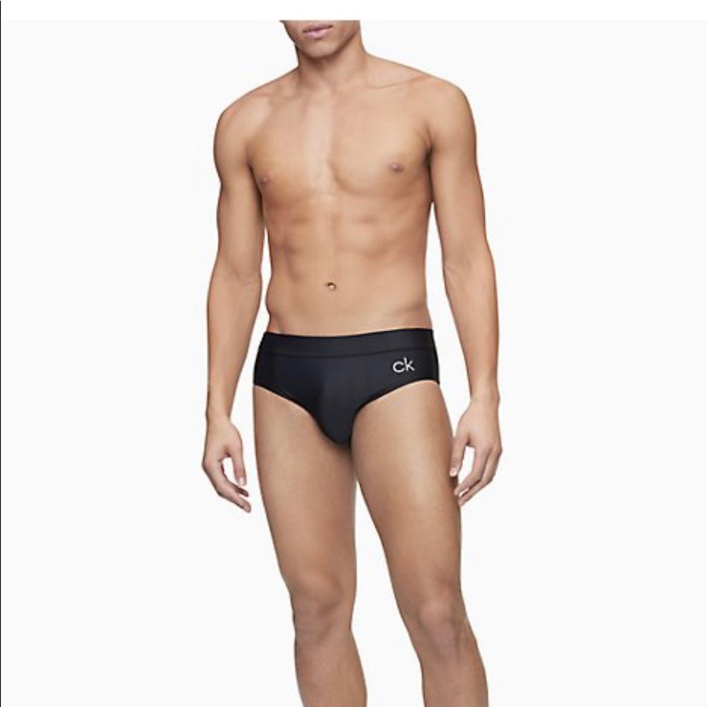 CK Logo Swim Brief